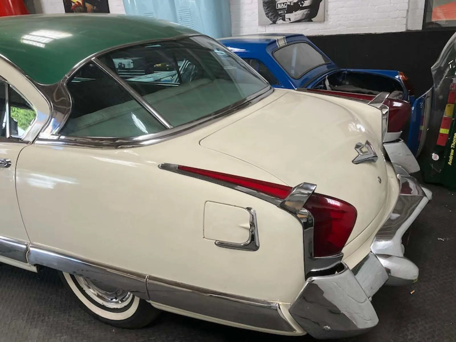 White car tail