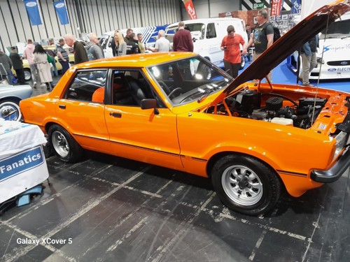 Orange Ford Cortina