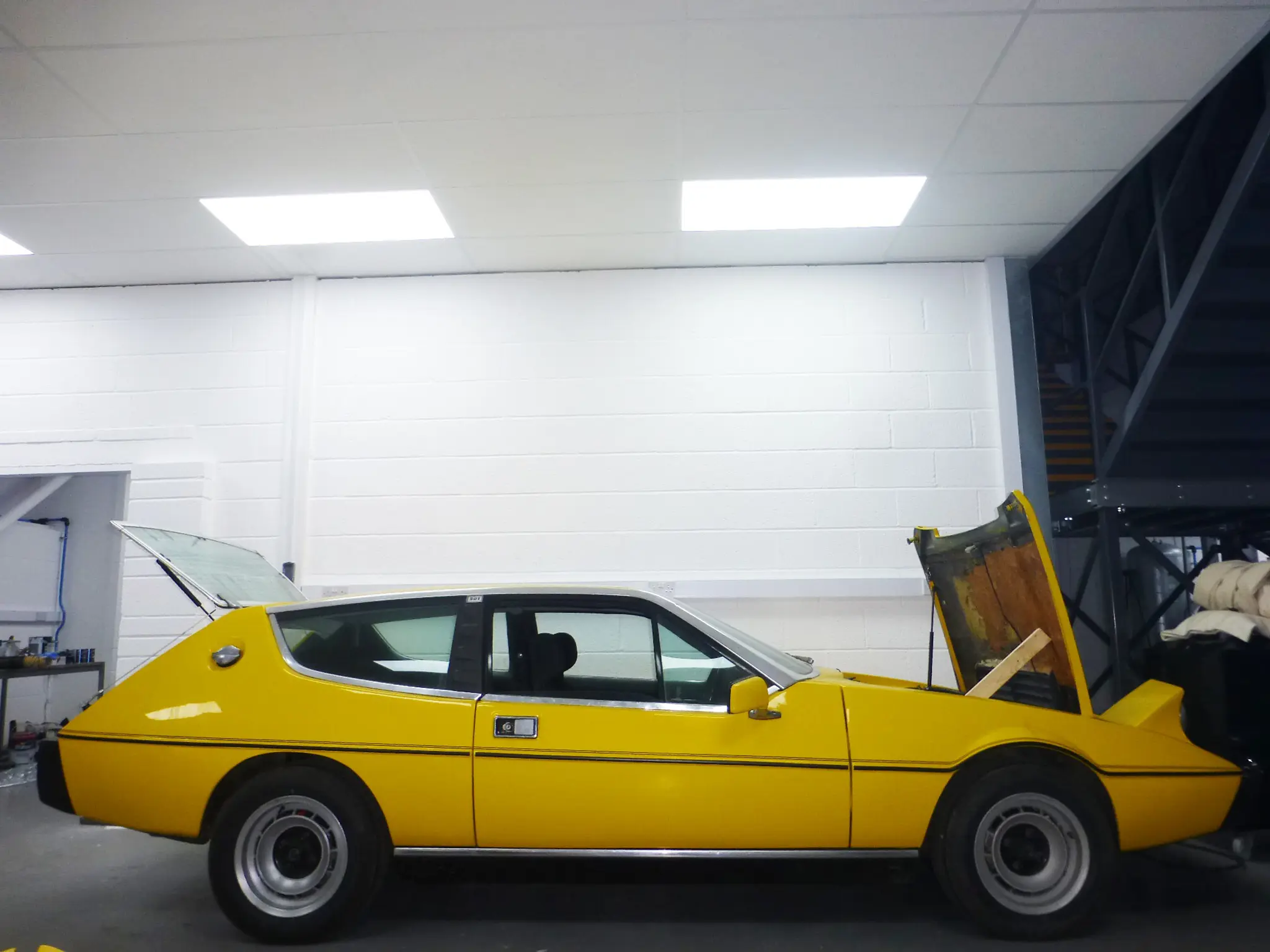 Yellow car