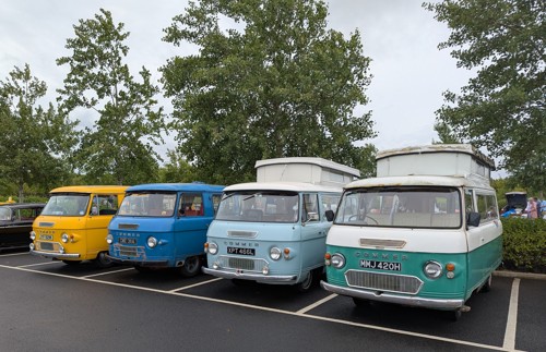 Line of Campers