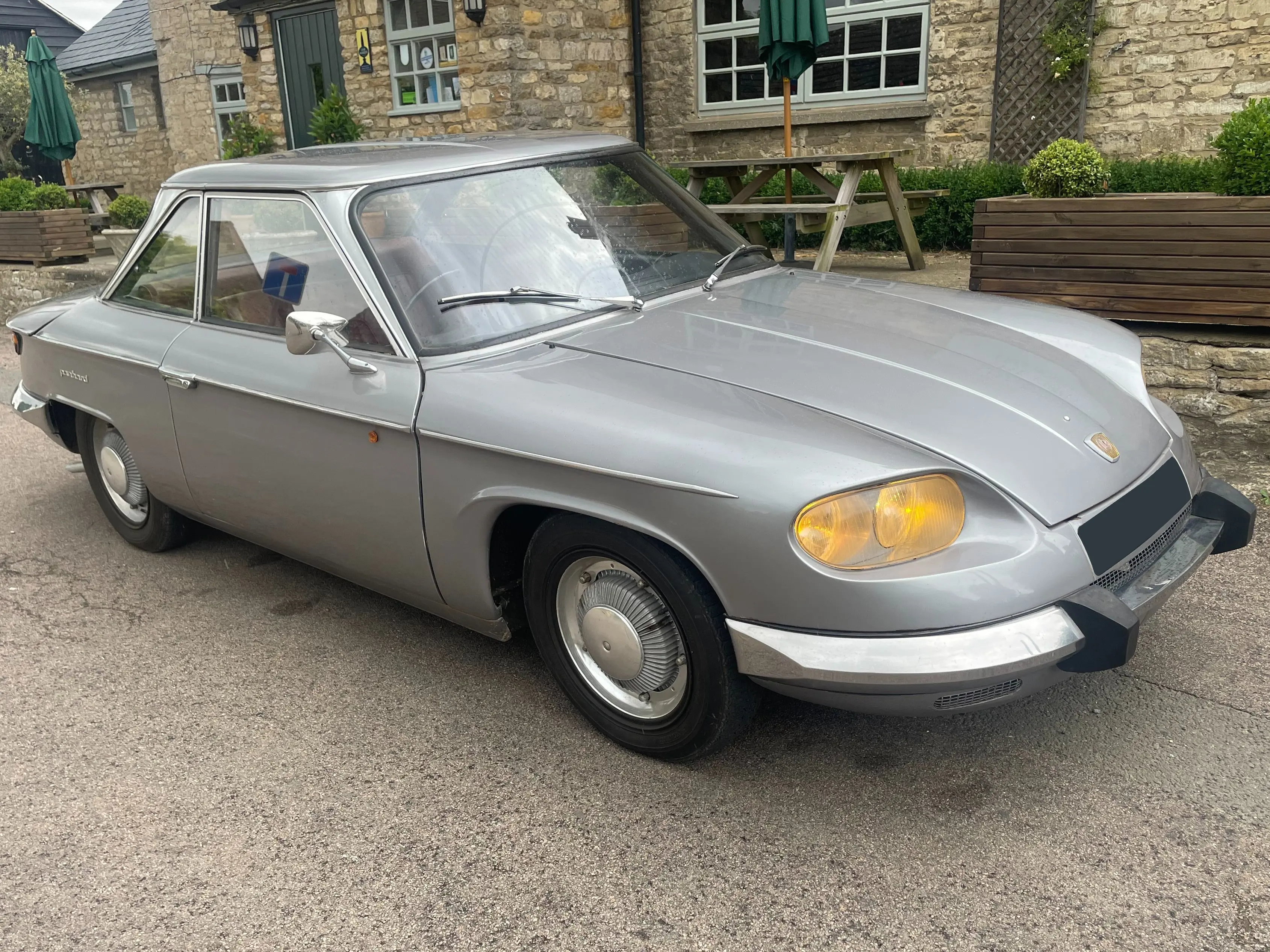 Silver car