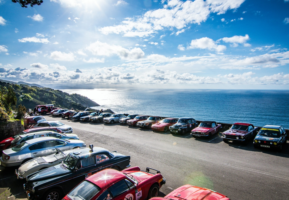 Cars on coast