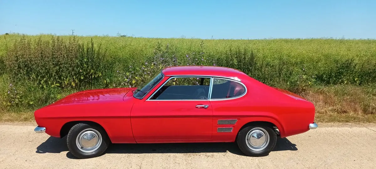 Red car