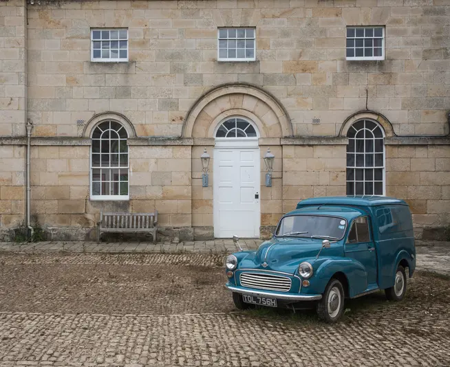 Morris minor van