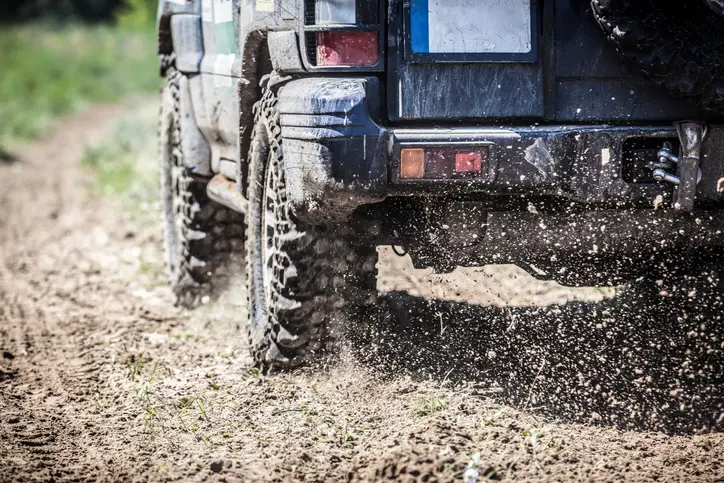 Muddy 4x4 offroad