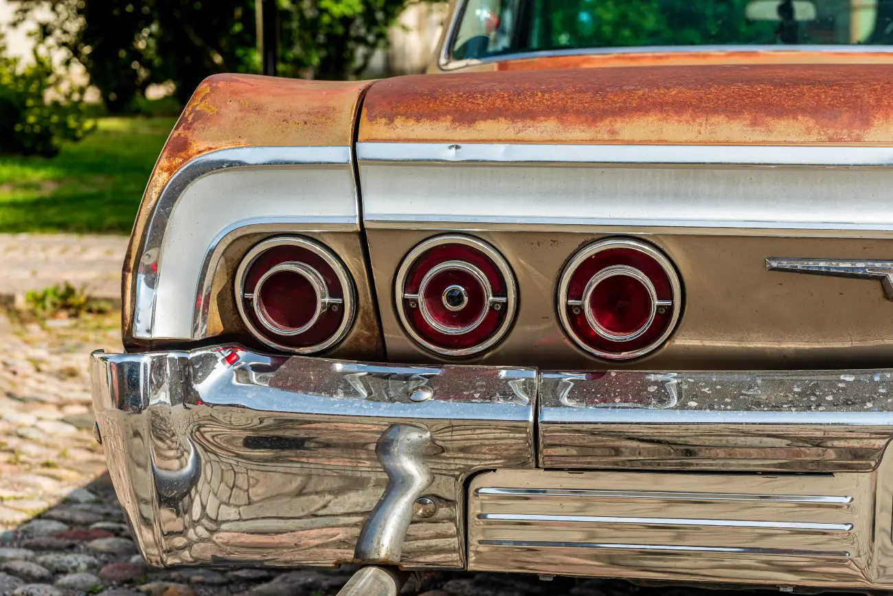 classic car boot rust