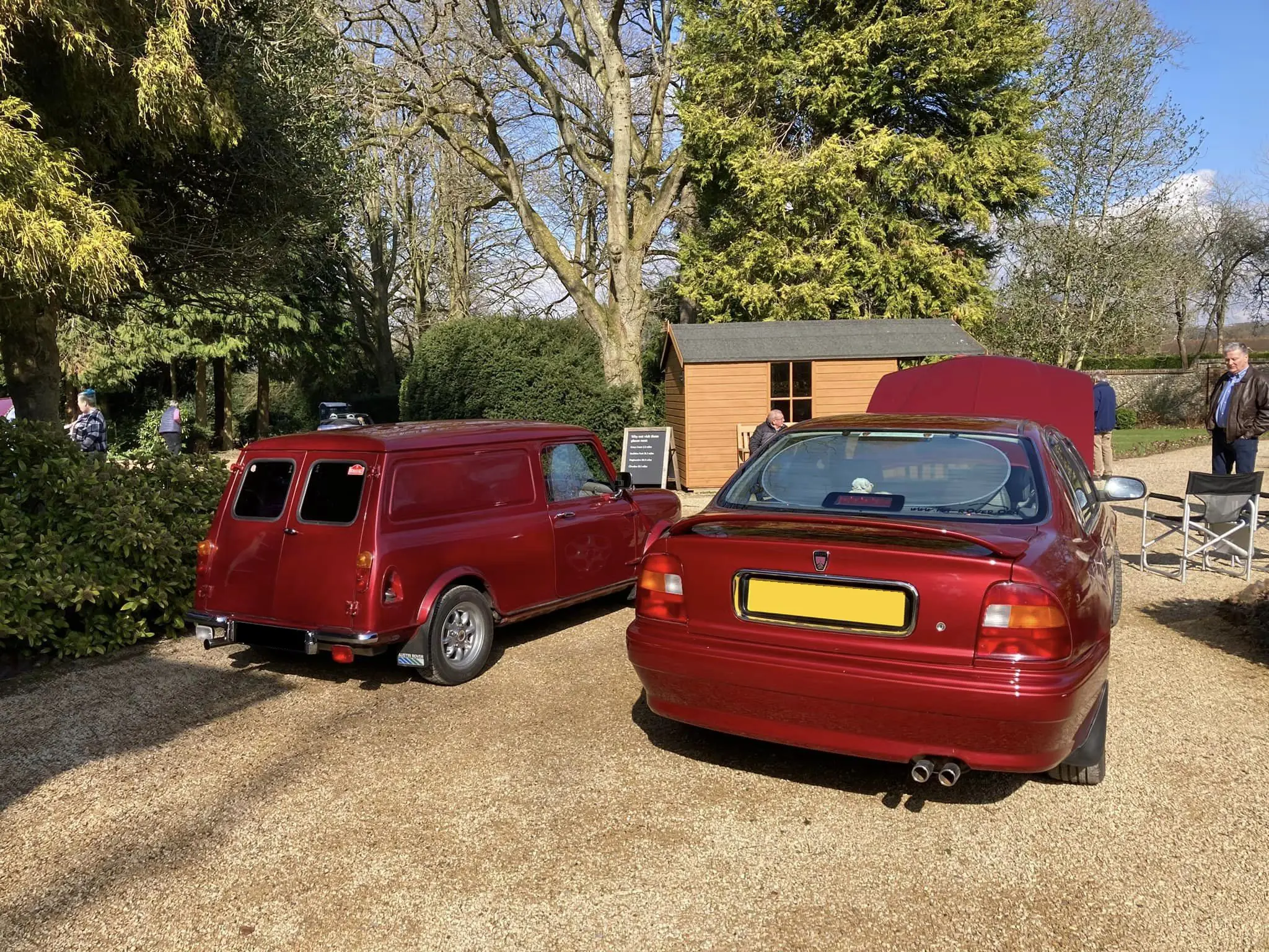 Red cars