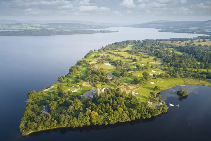 Ariel view of Auchterarder