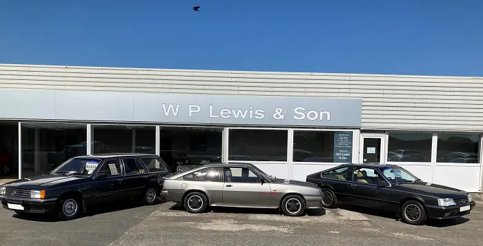 Trio of cars