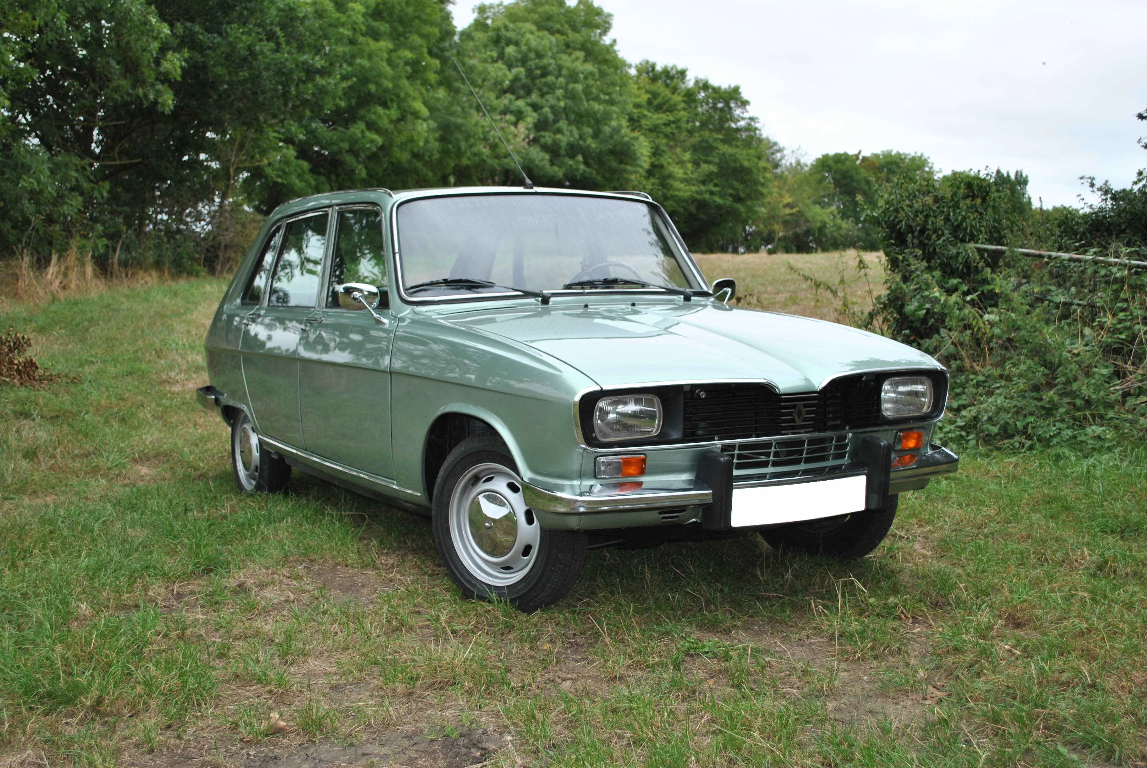 Green car