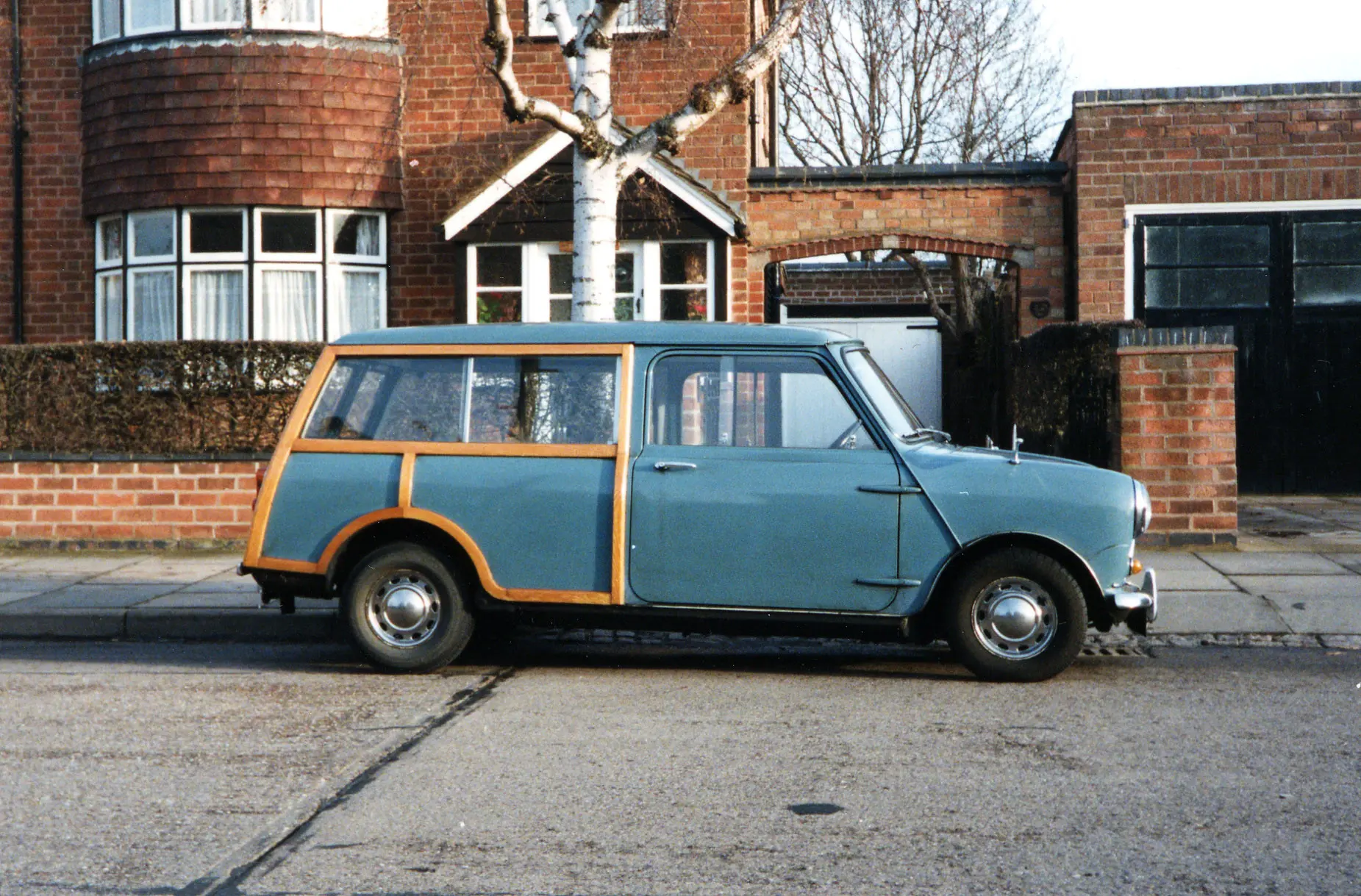 Blue car