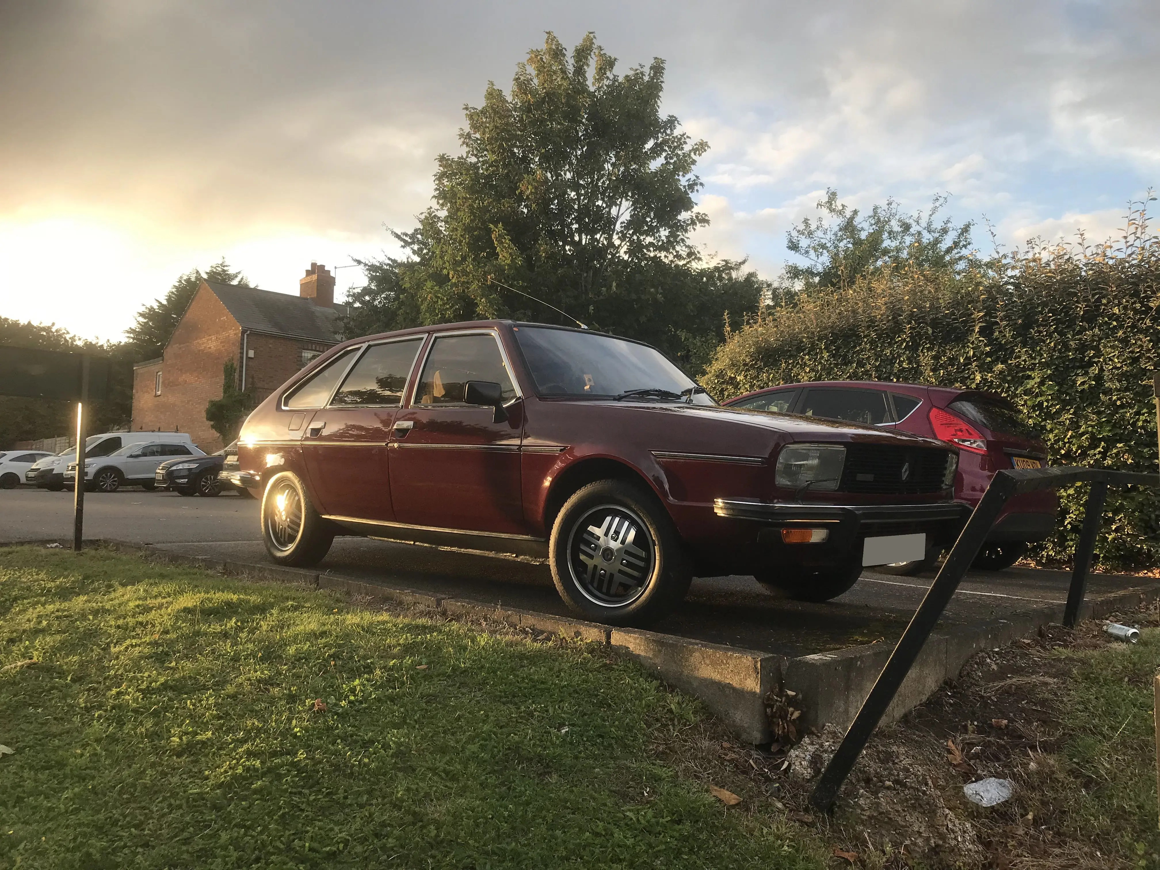 Brown car