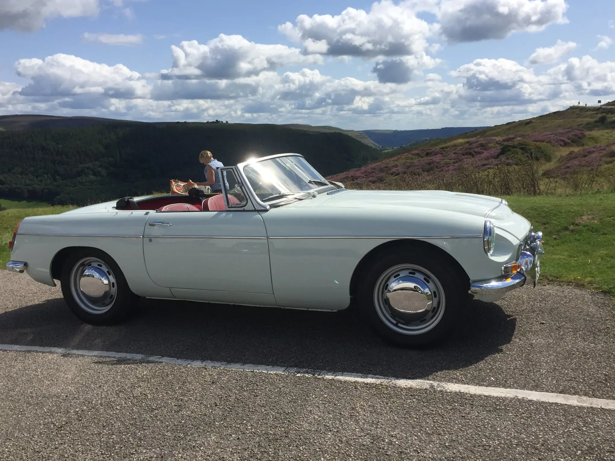 Silver car
