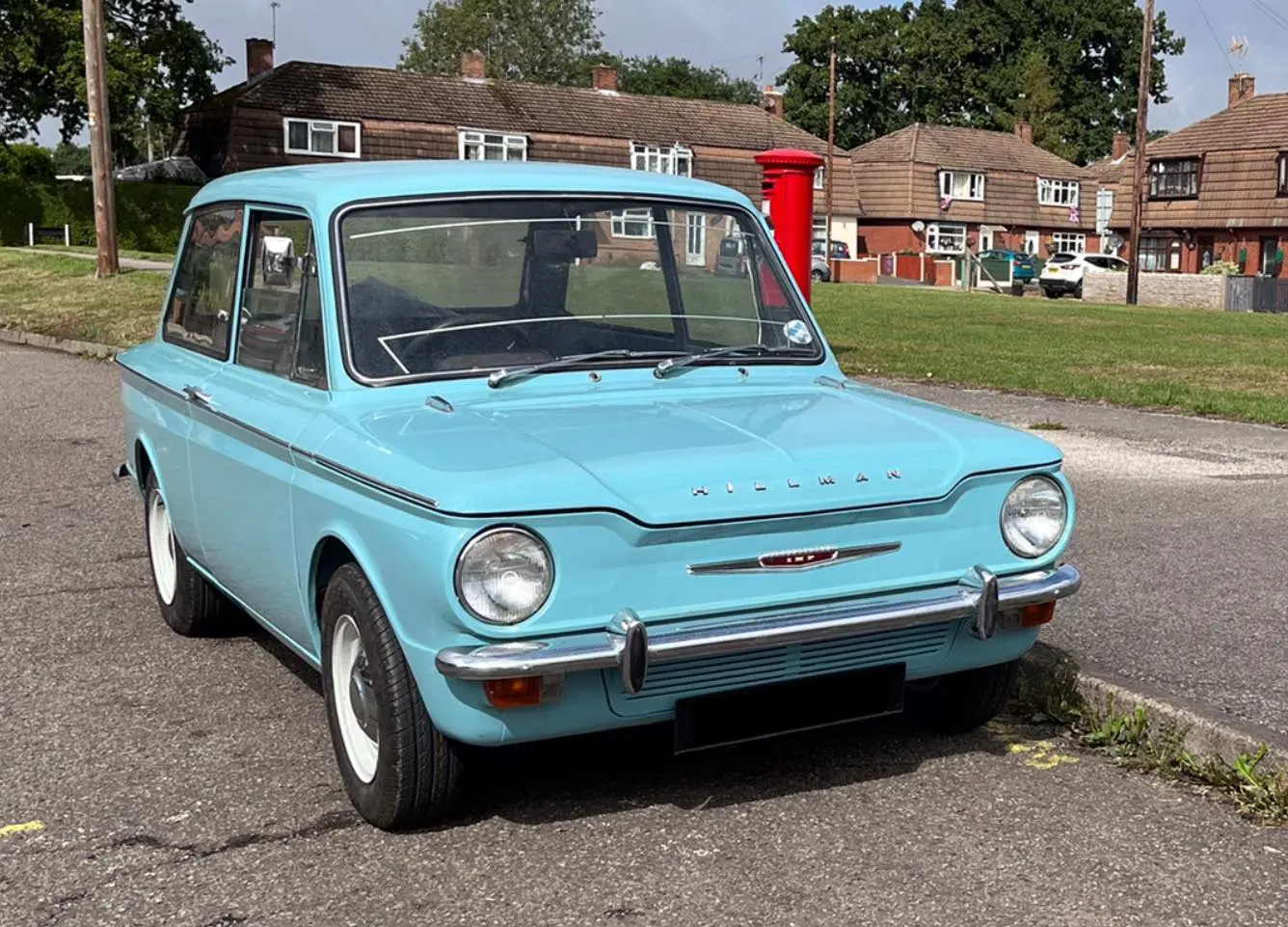 Blue car
