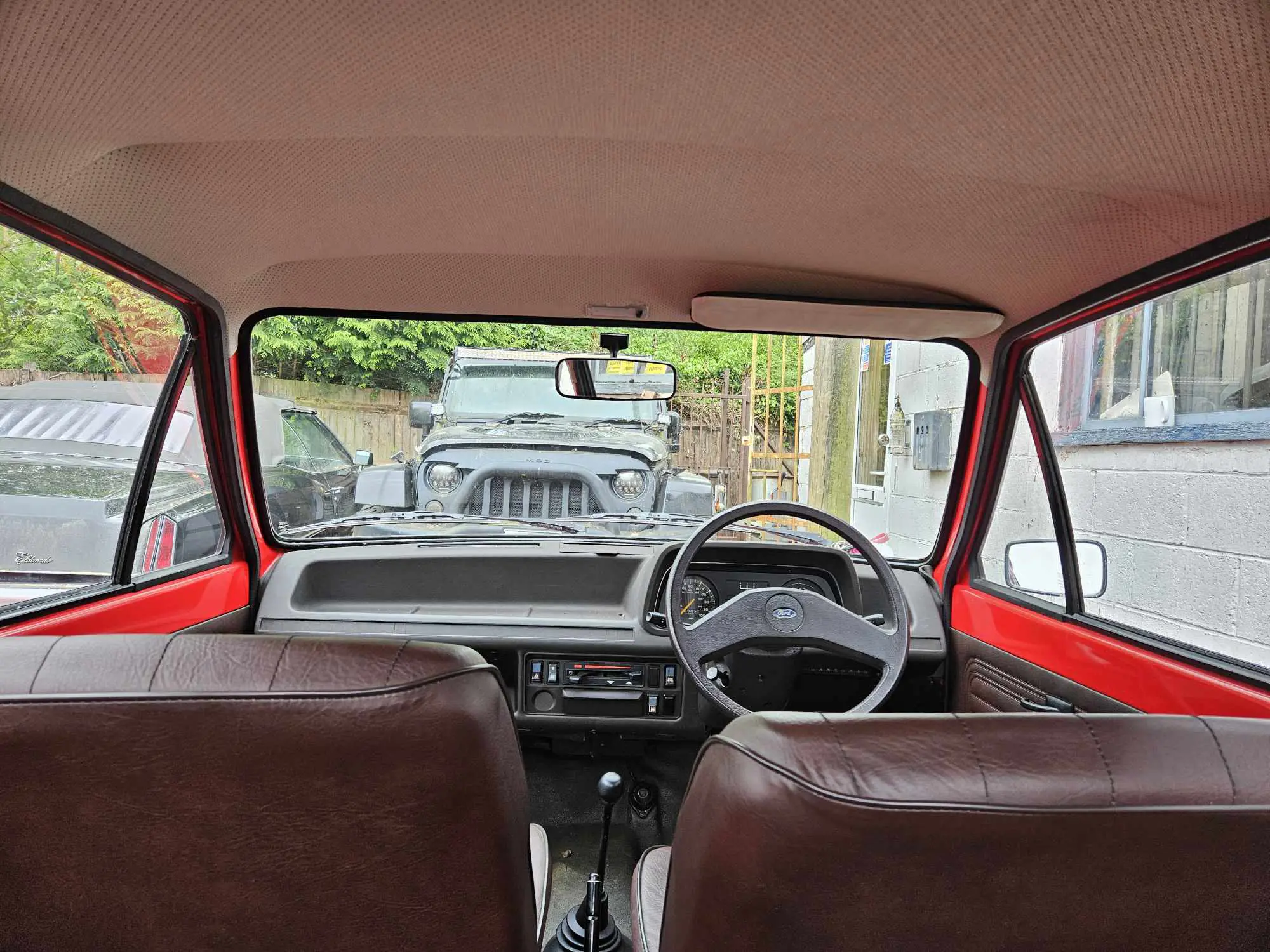 Car interior