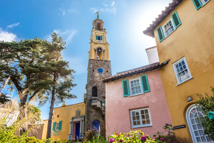 Colourful buildings