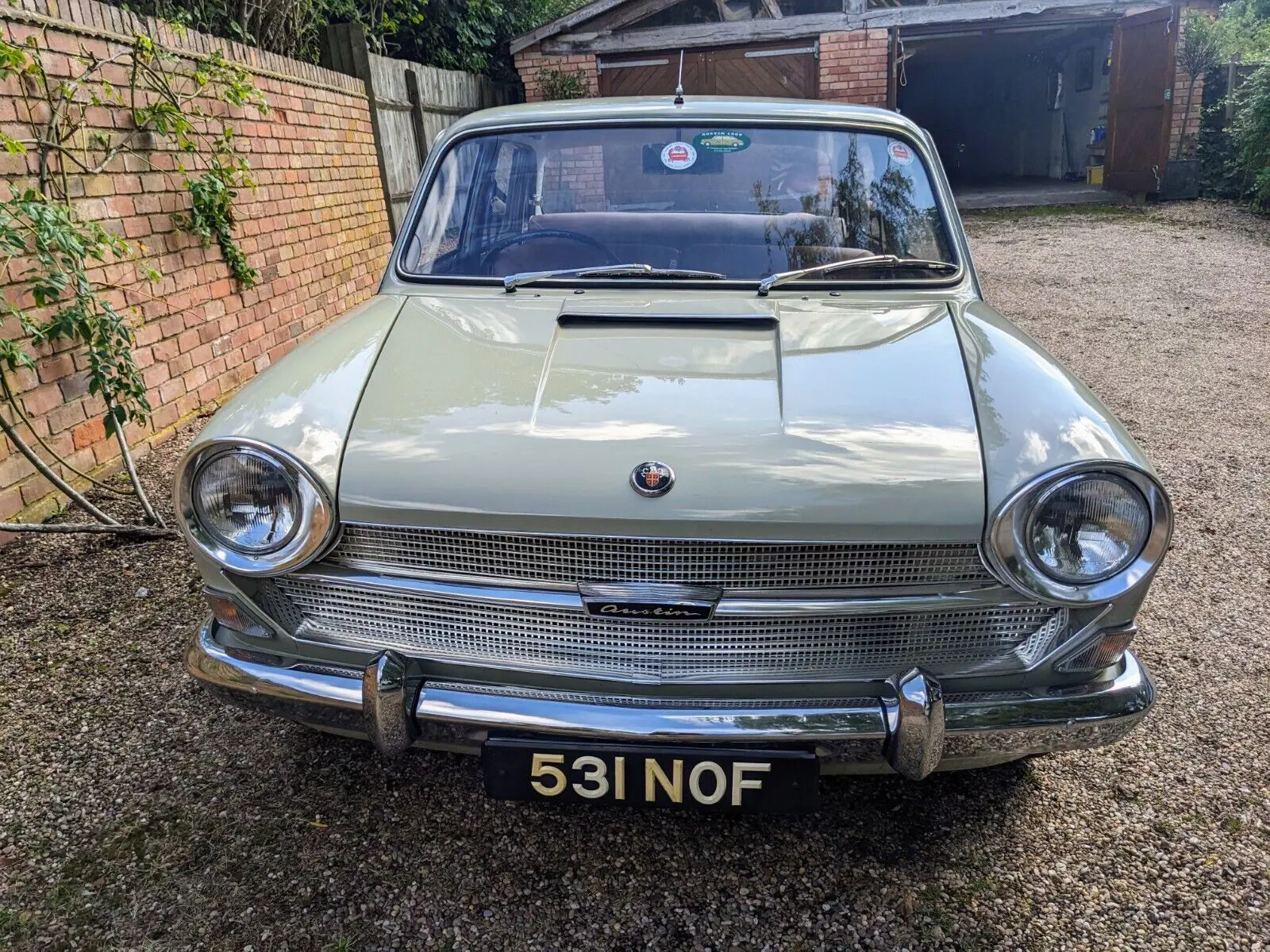 Car front view