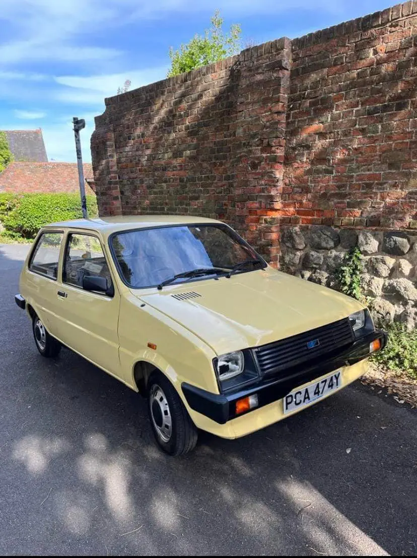 Yellow car