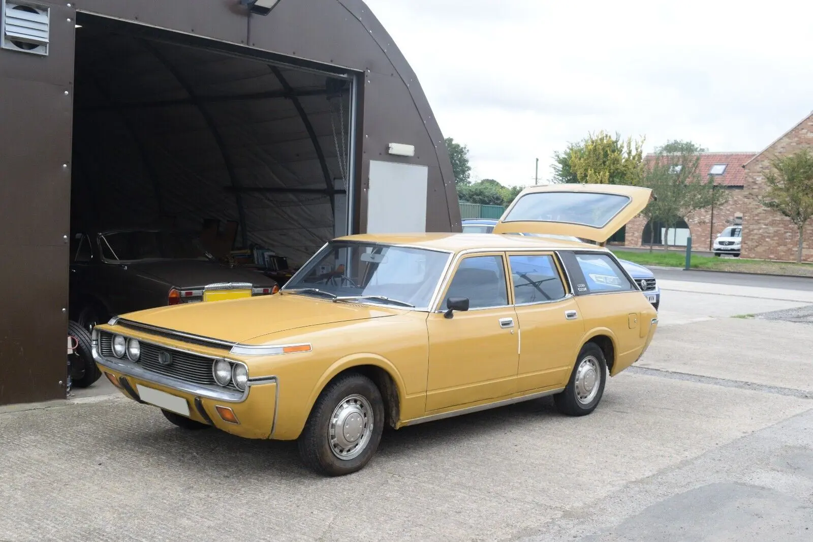 Yellow car