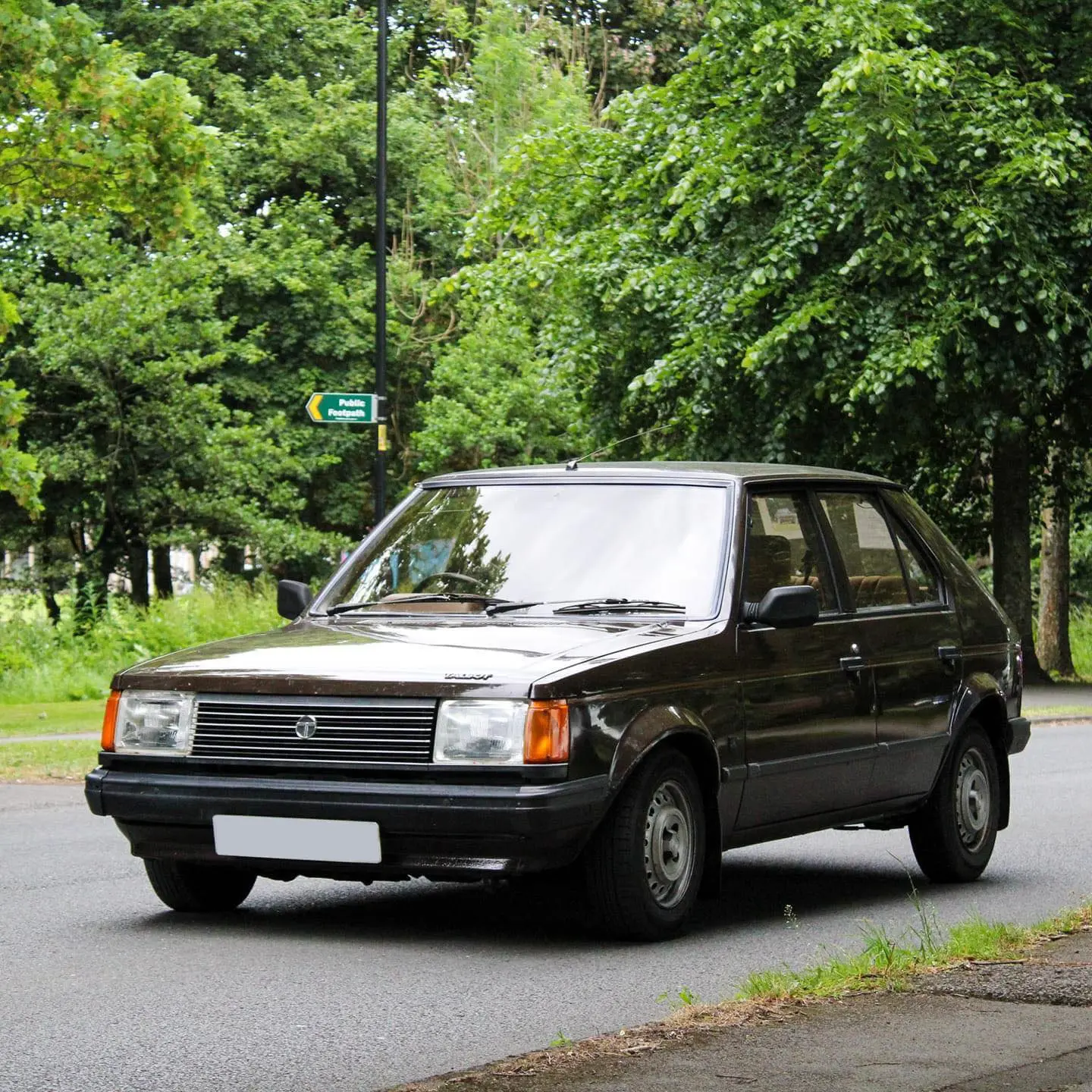 Black car