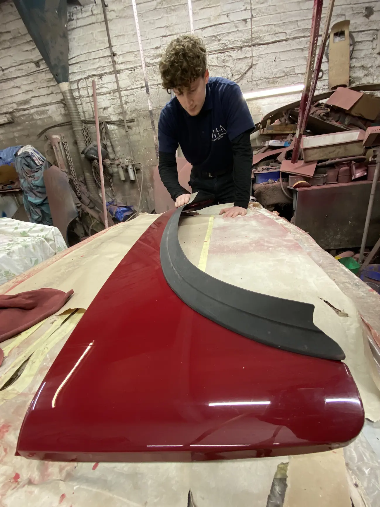 Man in workshop