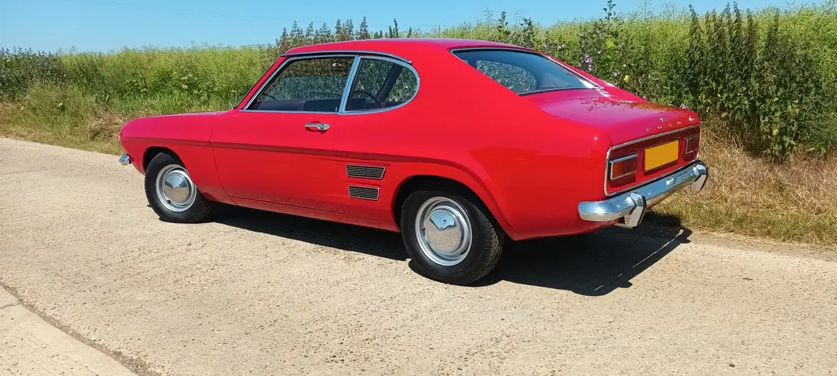 Red car