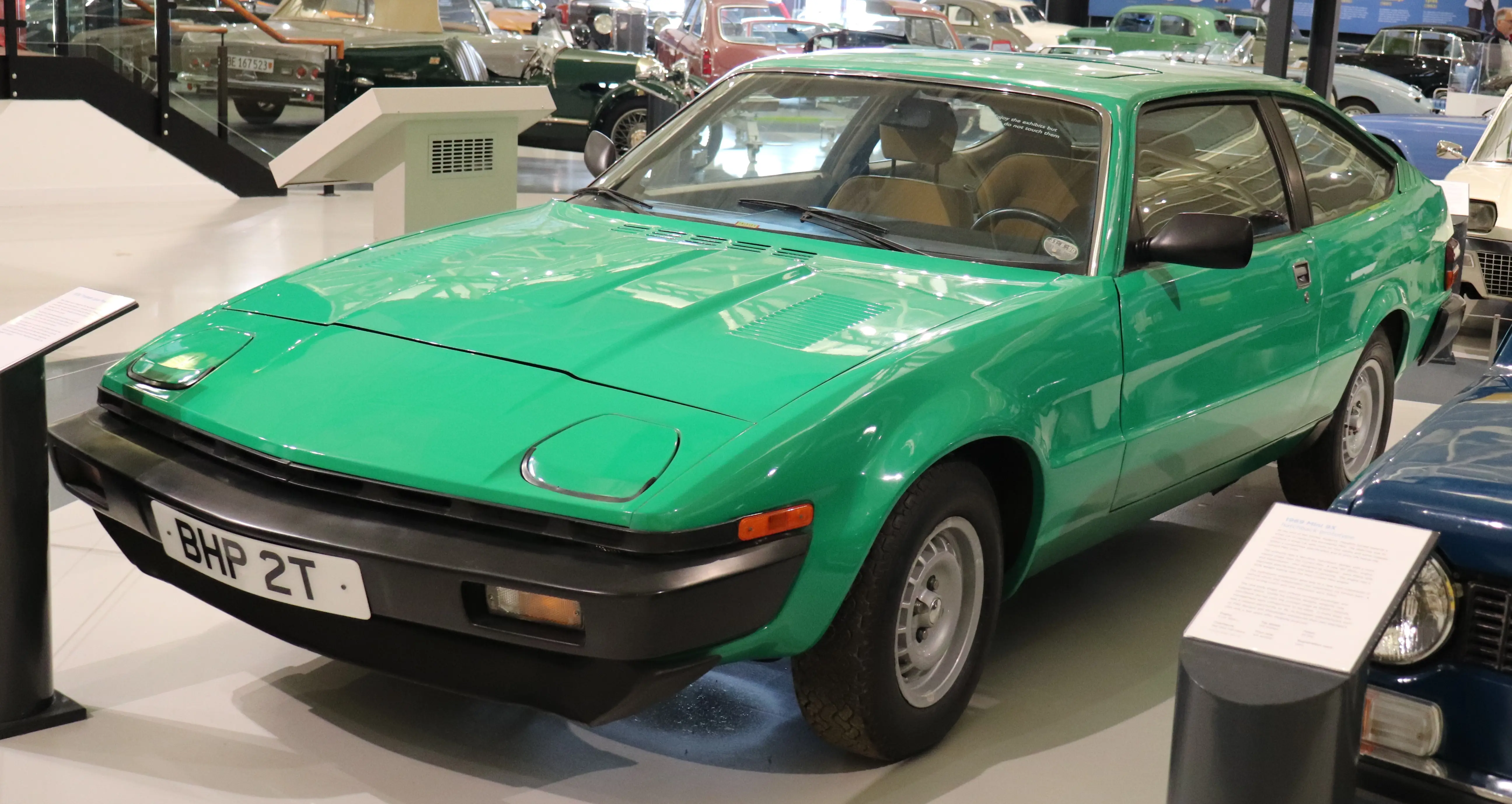 Green car