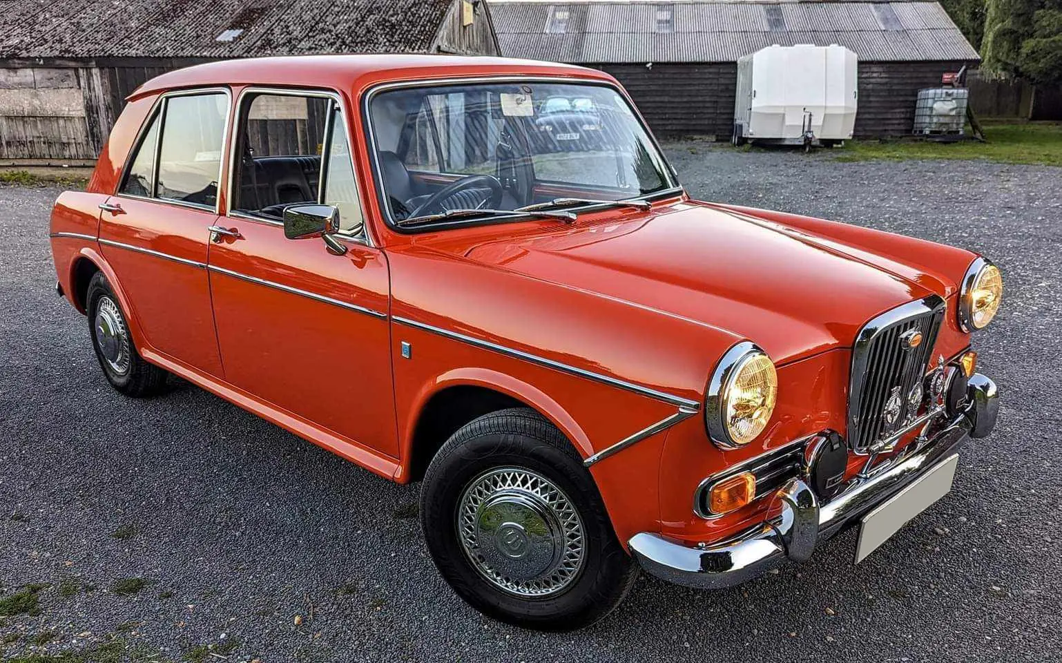 Red car