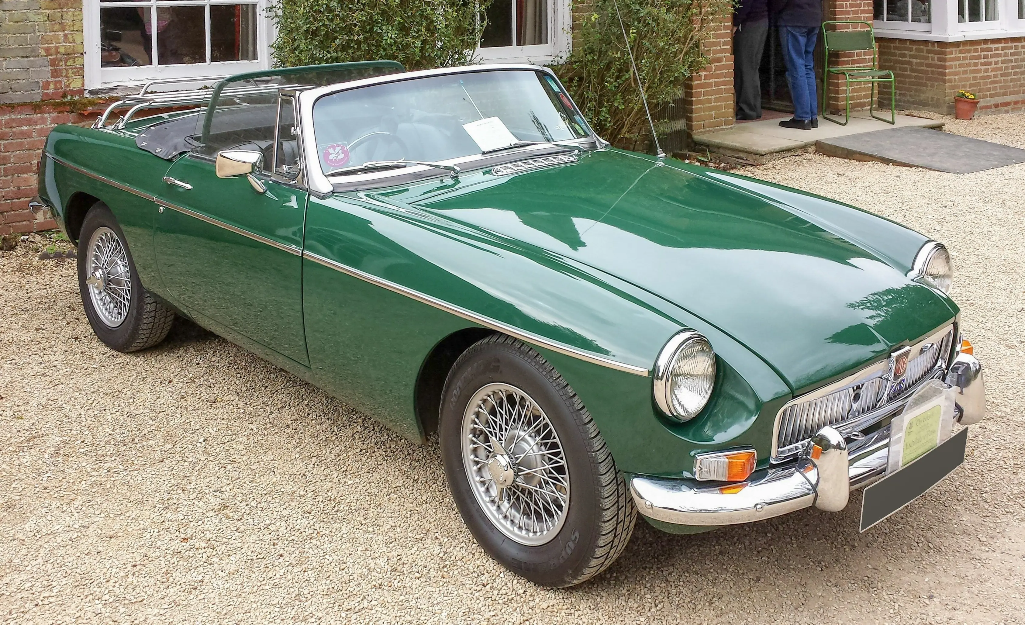 Green car