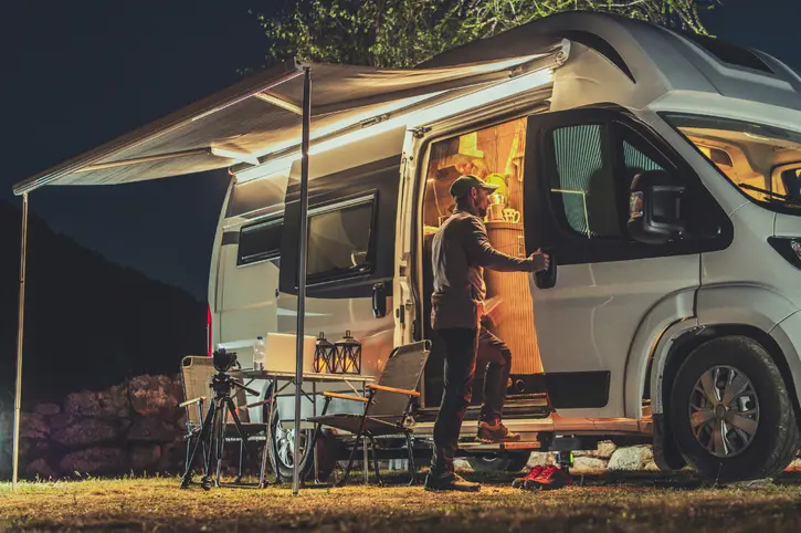 Parked up for the night