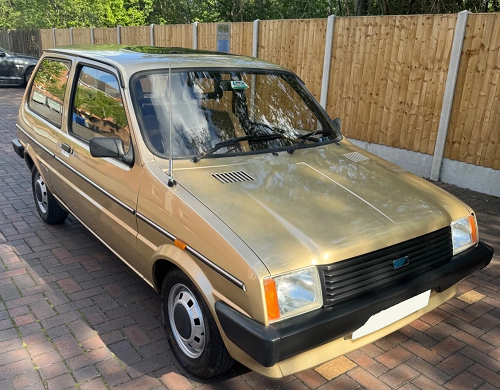 Gold car