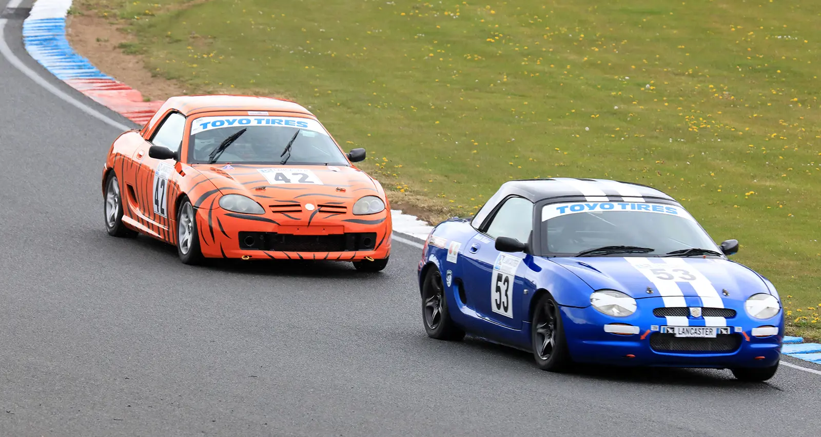 Blue and Orange MG