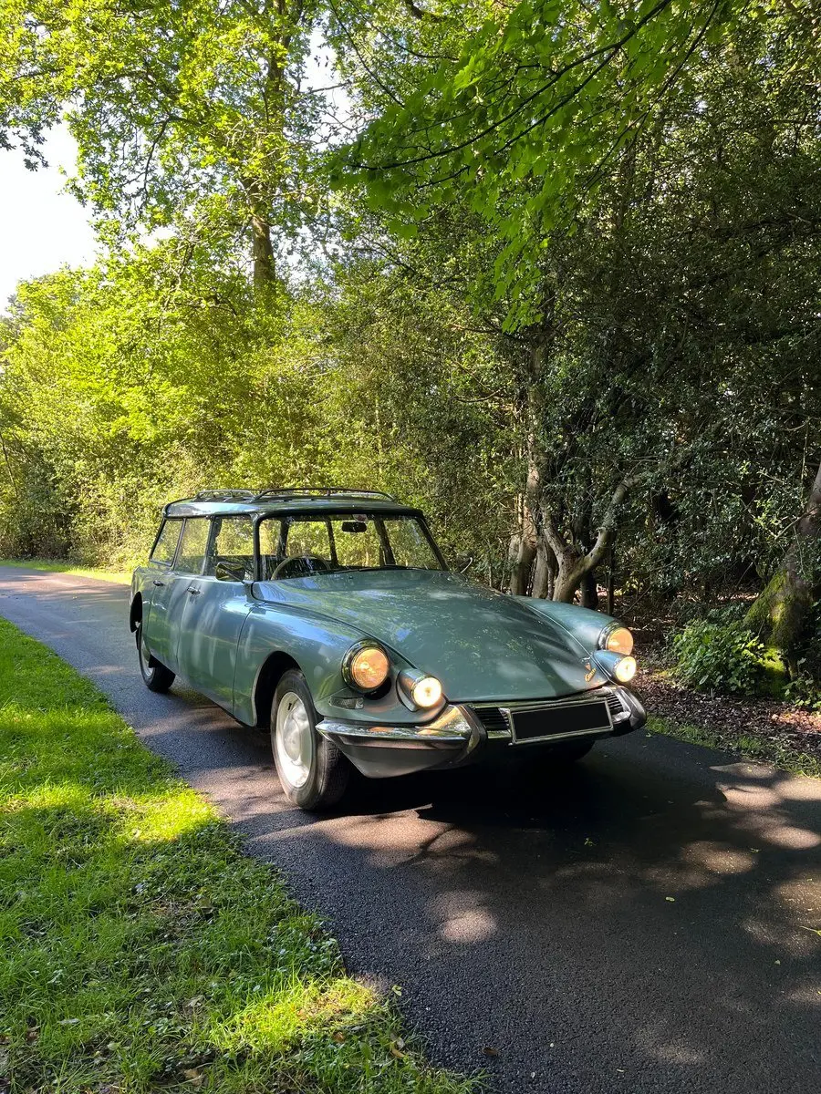 Green car