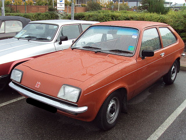 Red Vauxhall