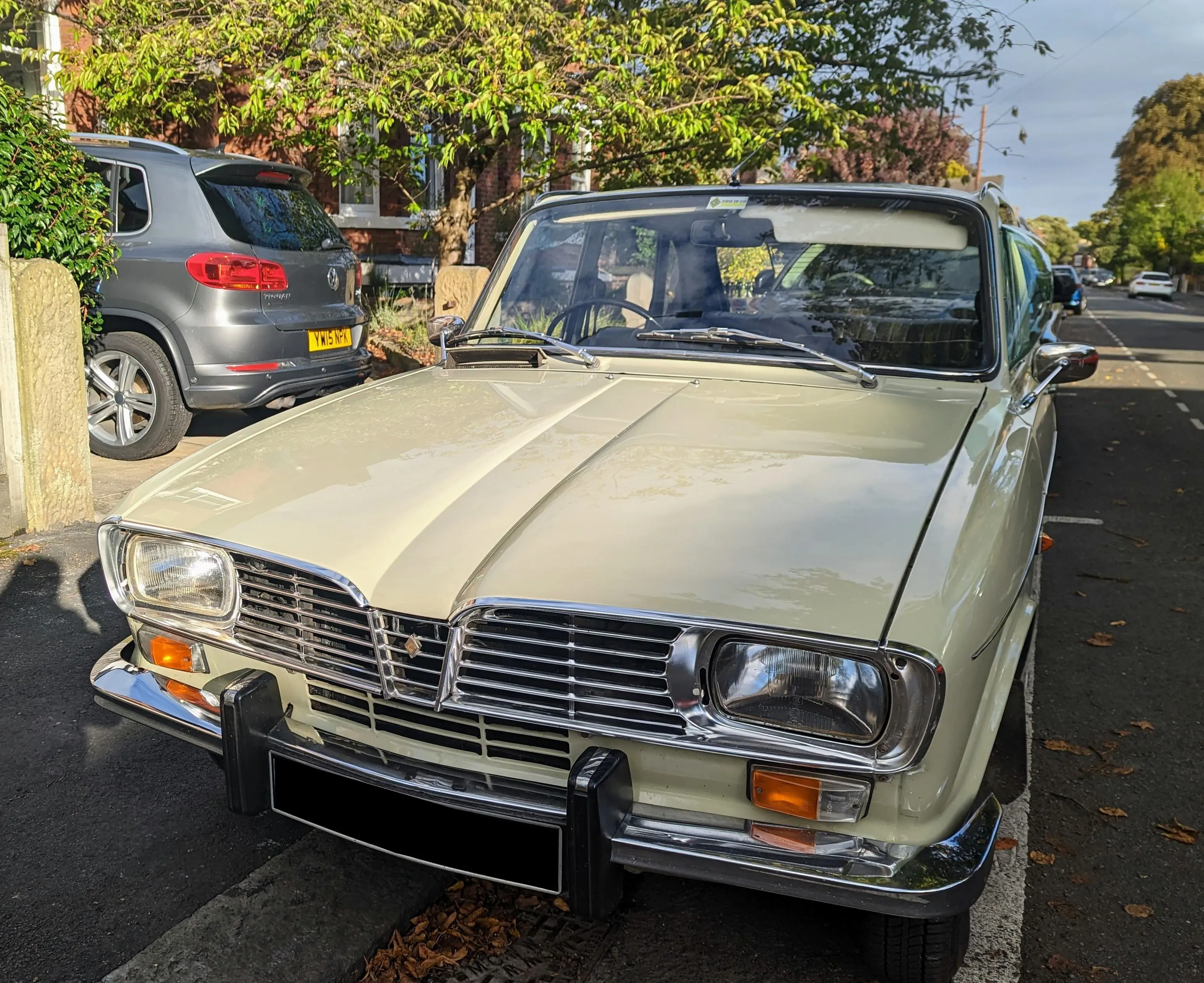 Beige car
