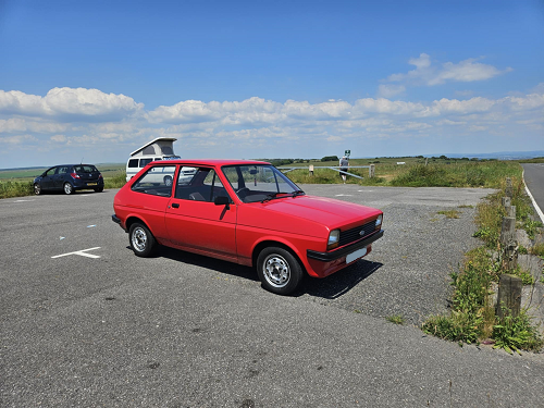 Red car