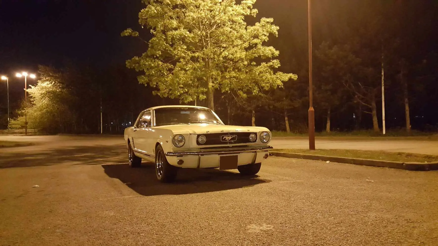 Car at night