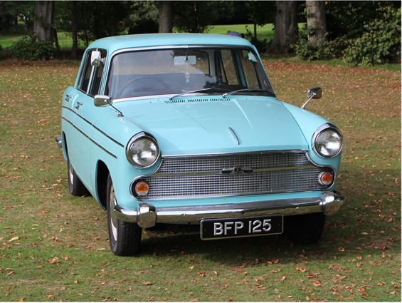 Front view of Austin Cambridge
