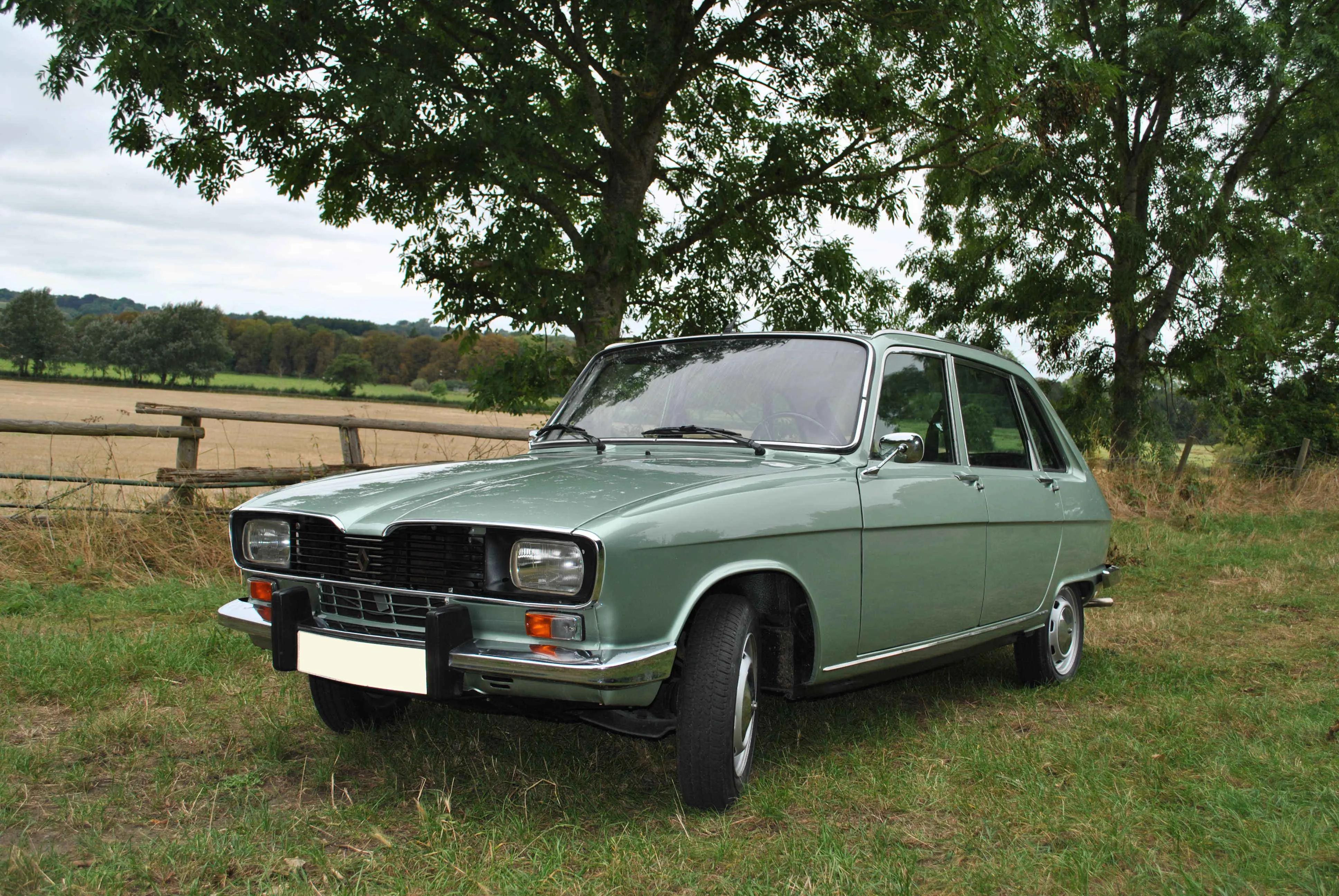 Green car