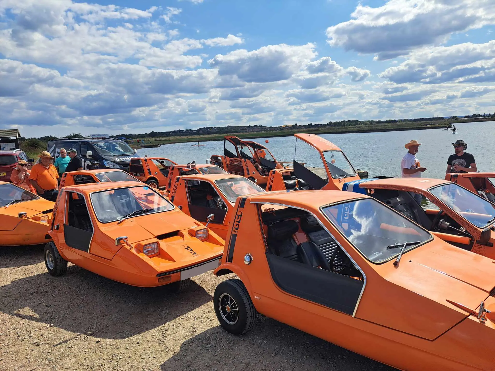 Orange cars