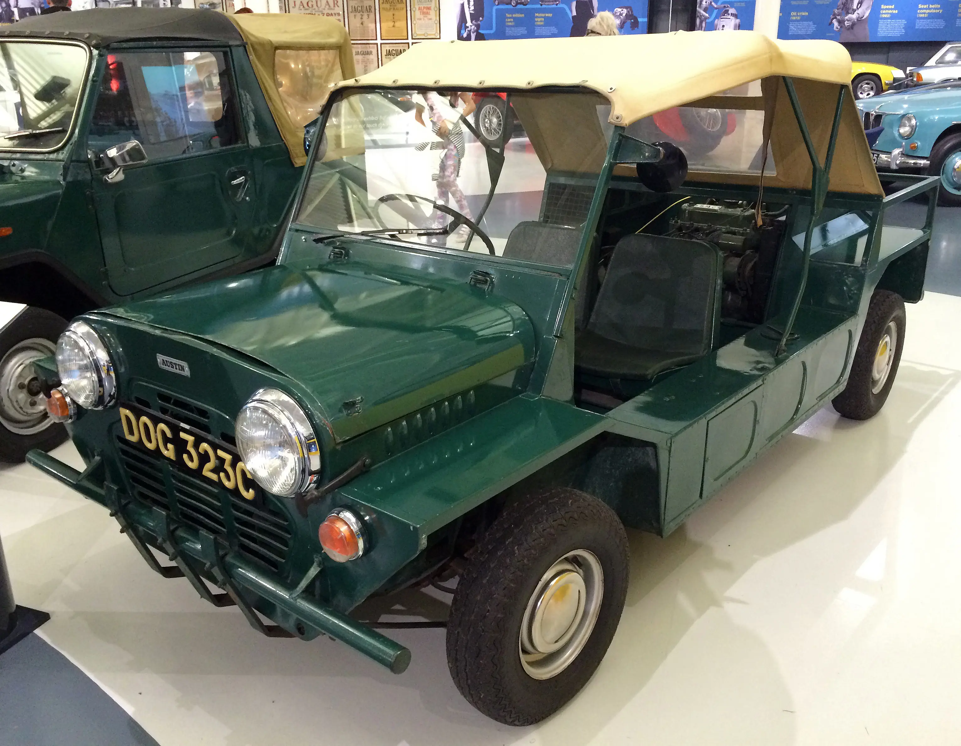Green car