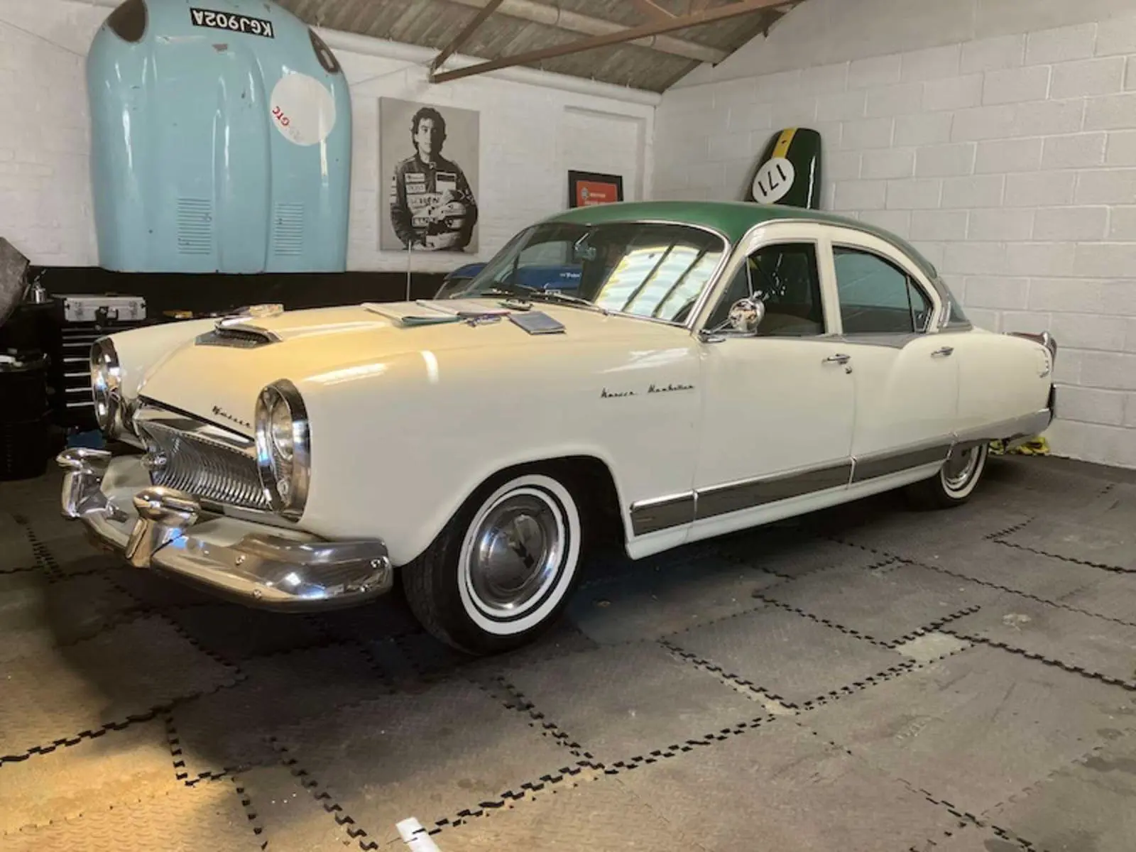 White car