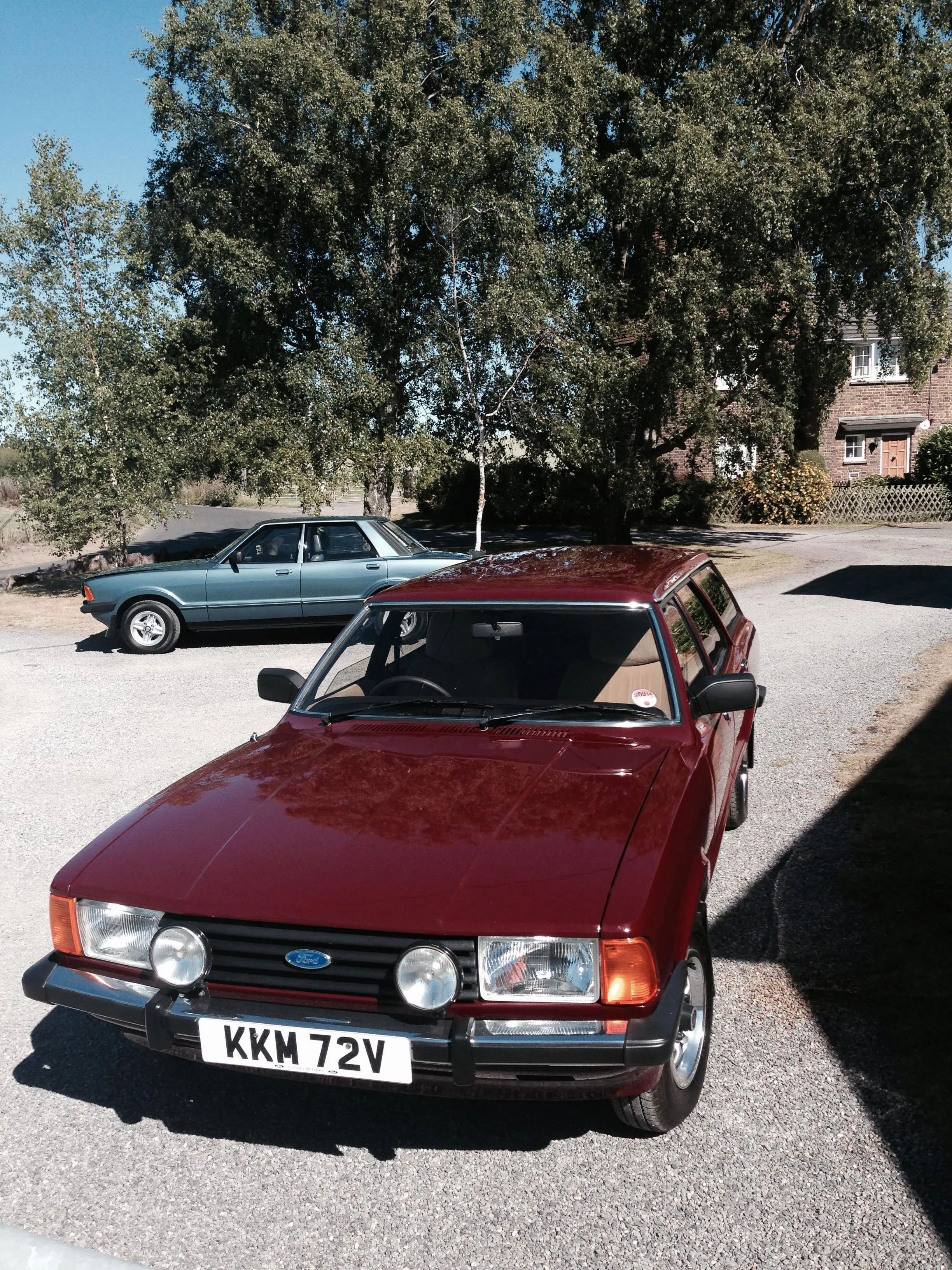 Red car