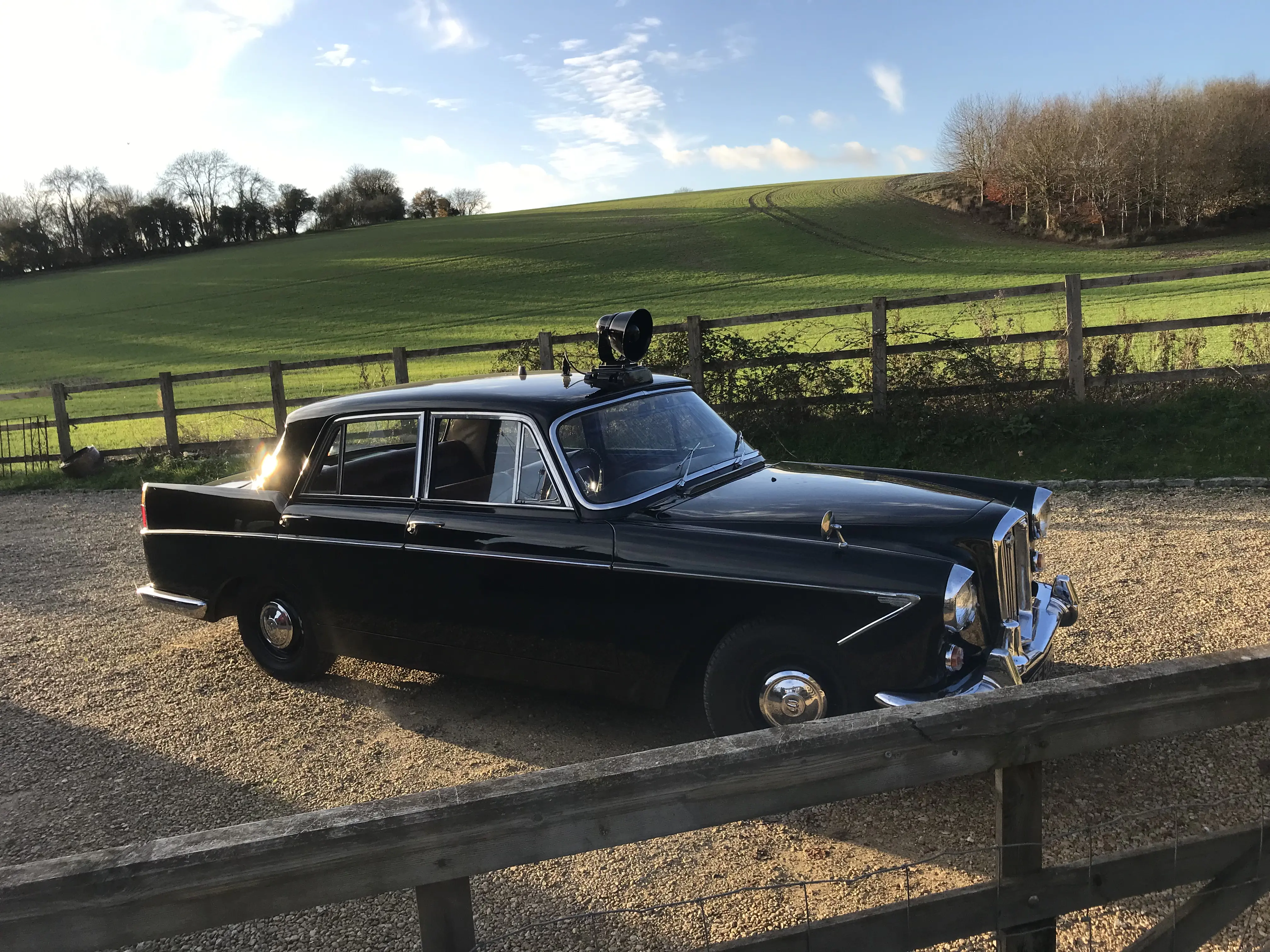 Black car