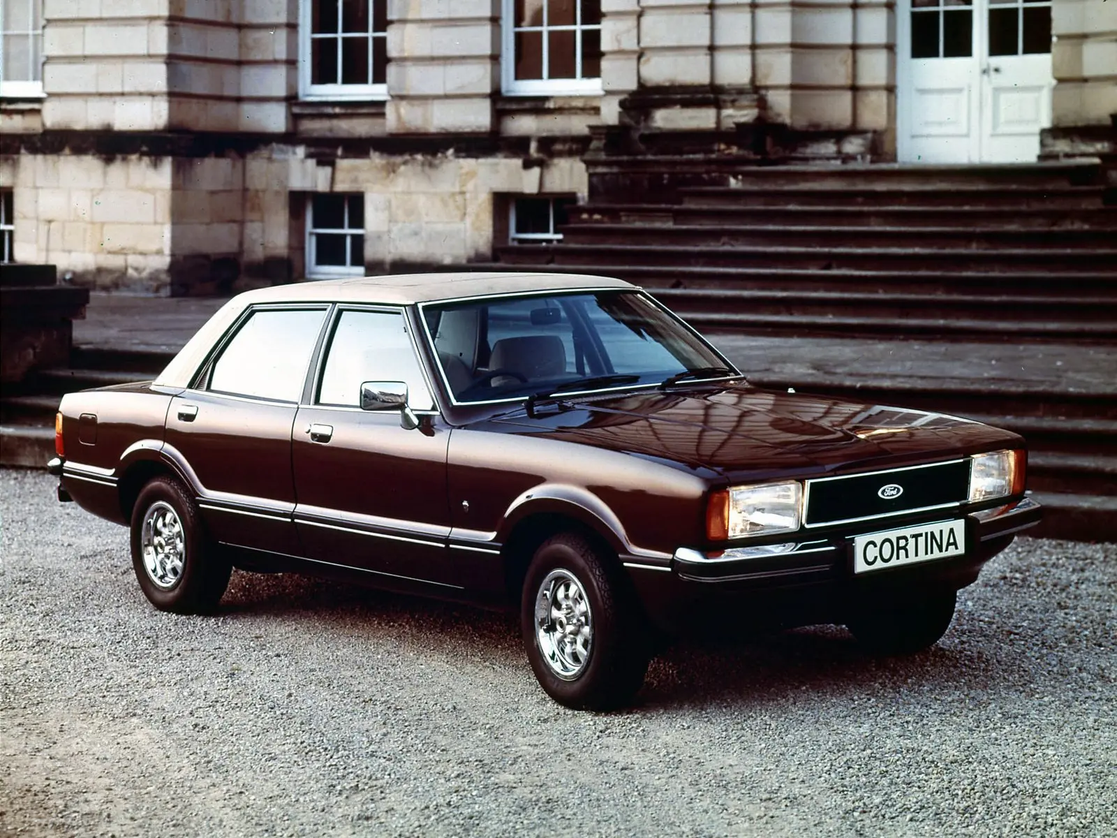 Brown car