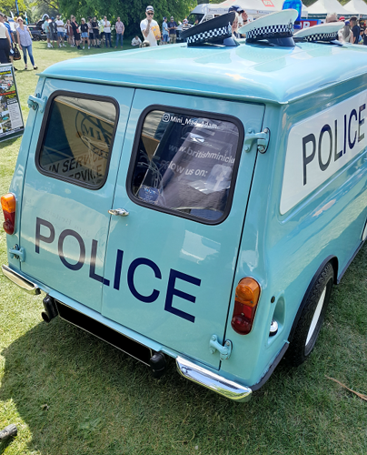 Blue van