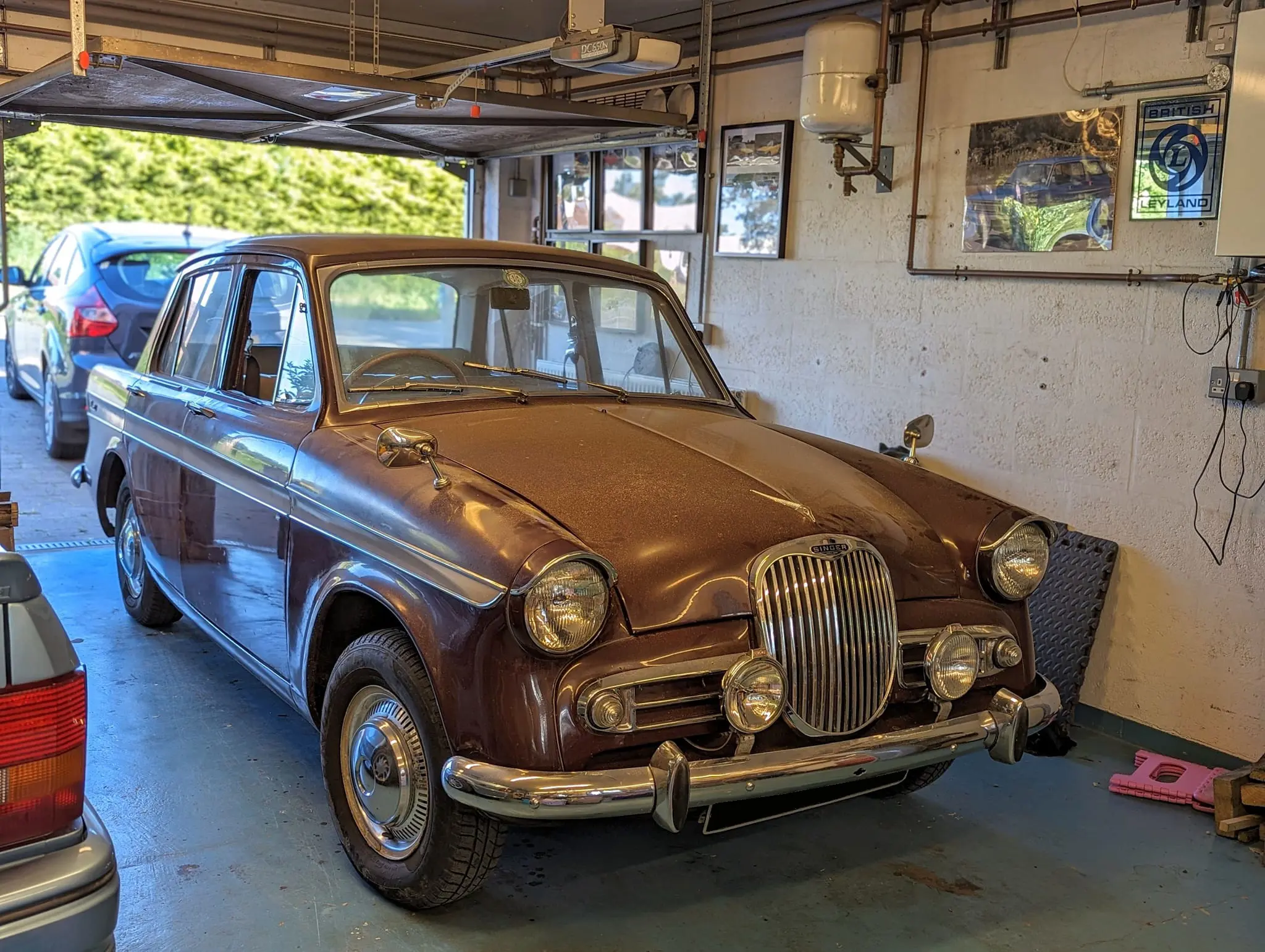 Brown car