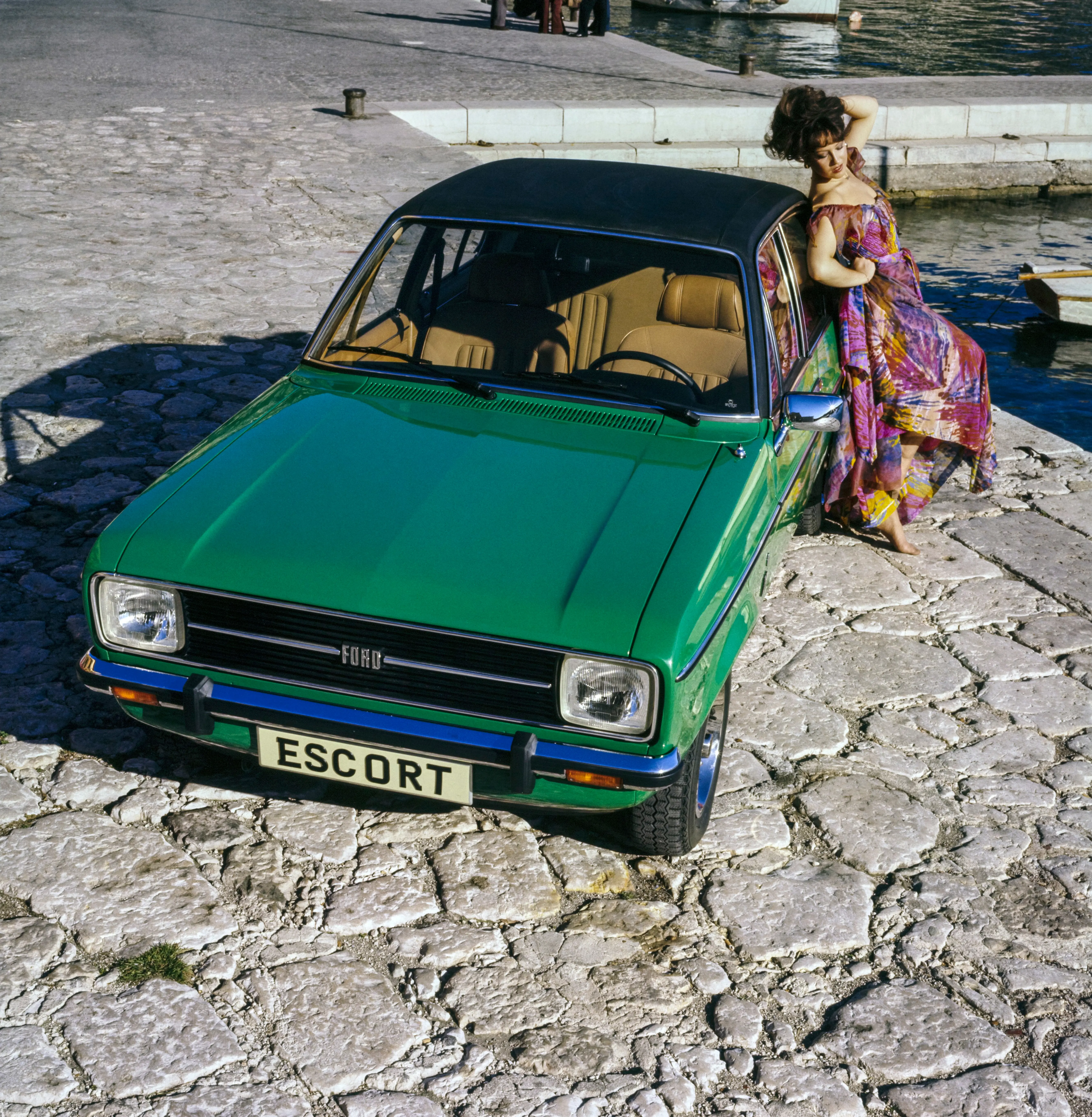 Green car