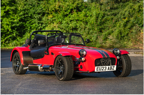Red kit car
