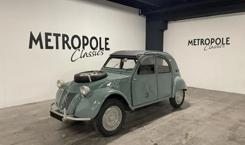 Blue car